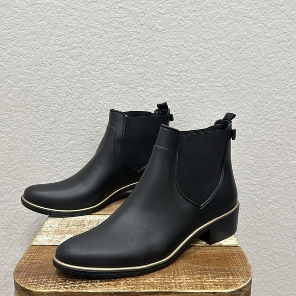 Kate Spade Solstice Rain Boots Black Size 10 - Picture 7 of 9